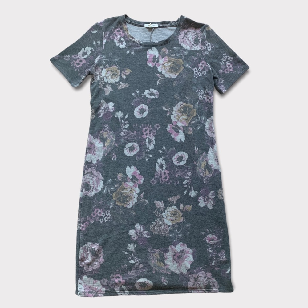 Maurices XS Dress Short Sleeve Floral Cotton Dress Soft and Stylish